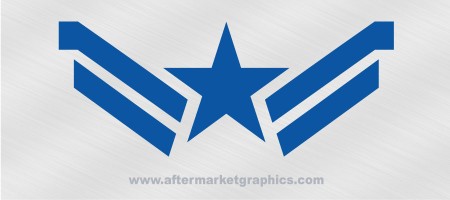 Captain America Star Decal